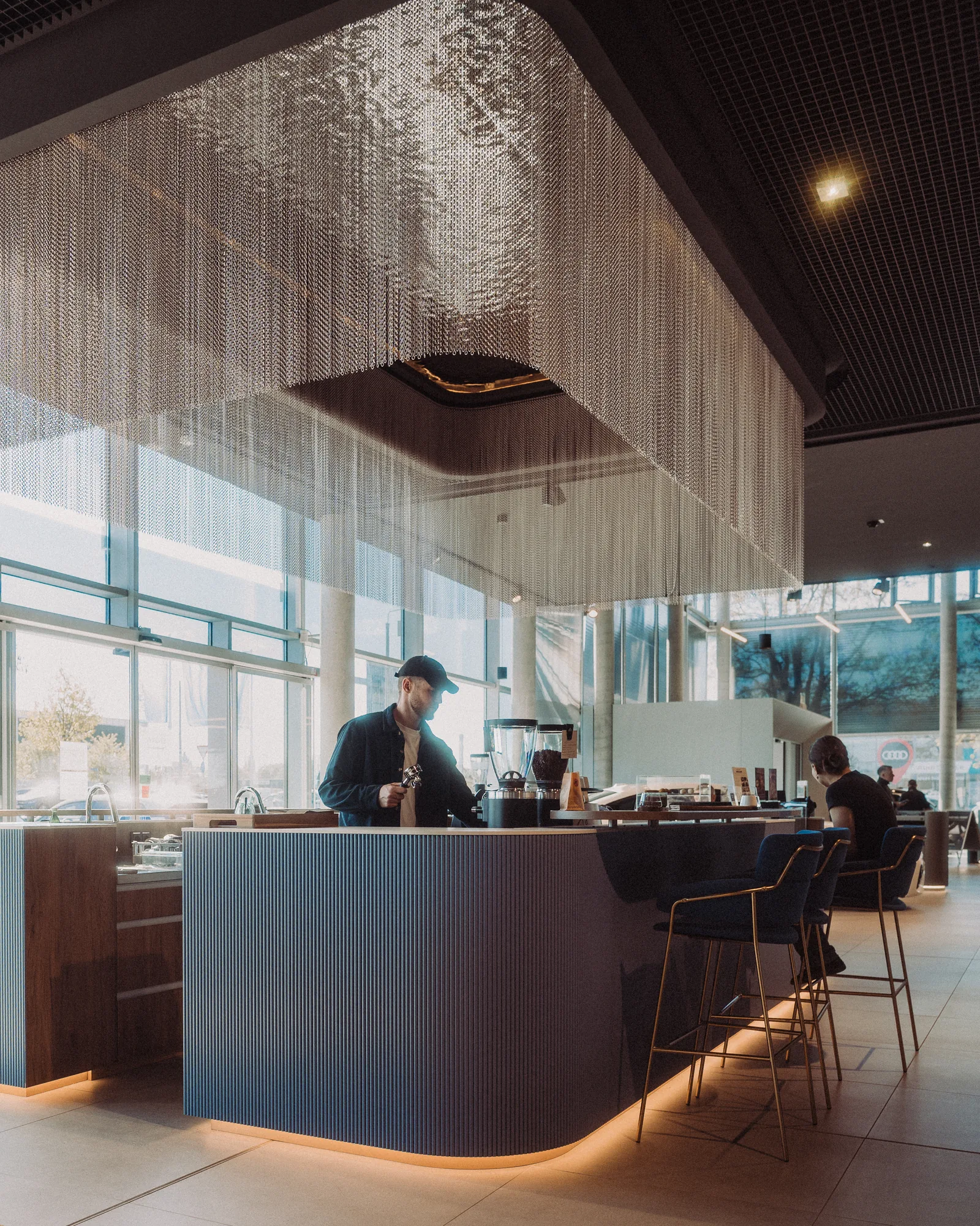Pour over at the Graycano Brew Bar